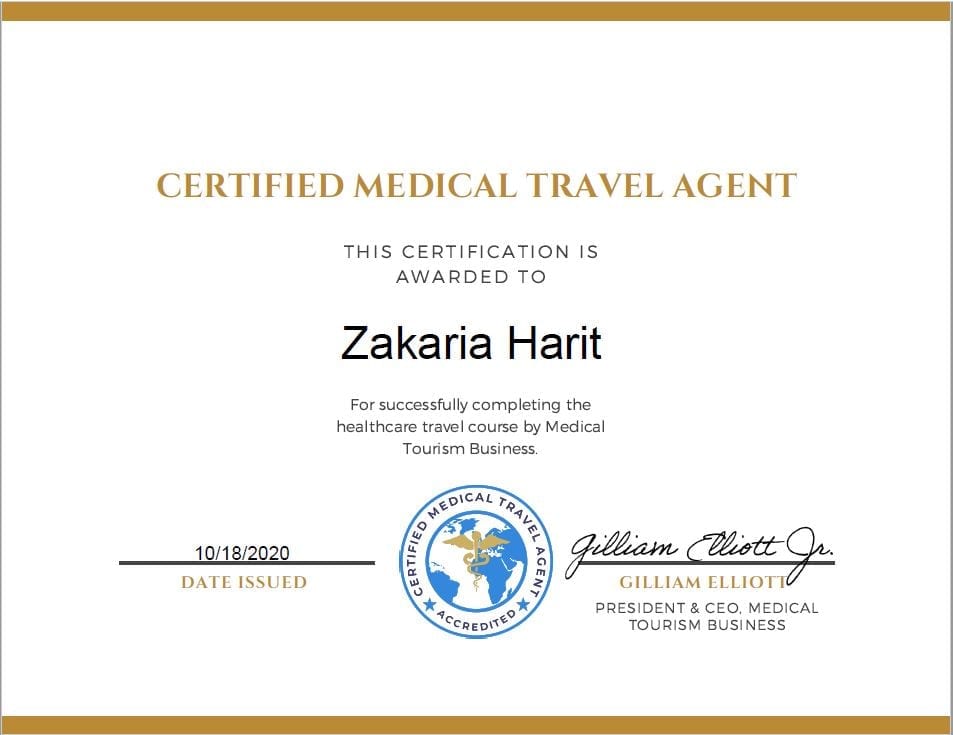 Become A Certified Medical Travel Agent Health Tourism Online Course