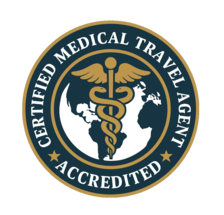 Certified Medical Travel Agent Accredited seal